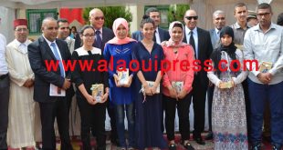 نور الدين عبود عامل إقليم مولاي يعقوب يترأس حفل اختتام الموسم الدراسي 2015 – 2016 بالضويات احتفاءً بتلامذة الإقليم المتفوقين