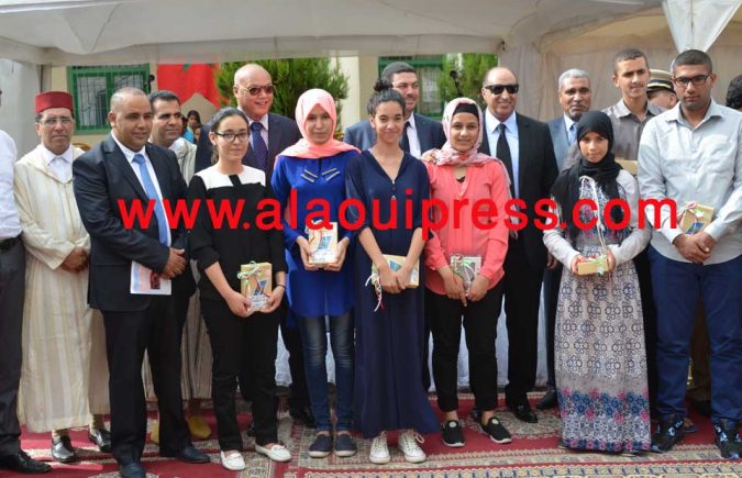 نور الدين عبود عامل إقليم مولاي يعقوب يترأس حفل اختتام الموسم الدراسي 2015 – 2016 بالضويات احتفاءً بتلامذة الإقليم المتفوقين