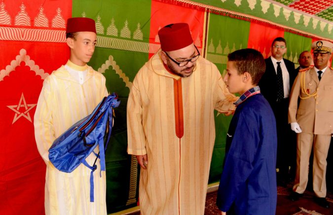 جلالة الملك محمد السادس حفظه الله يعطي الإنطلاقة الرسمية للمبادرة الملكية “مليون محفظة” بمدينة طنجة