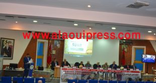 على هامش رئاسة د جميلة المصلي الوزيرة المكلفة بالبحث العلمي للجلسة الإفتتاحية للمؤتمر الدولي 7 لتاريخ الطب في التراث الإسلامي بفاس