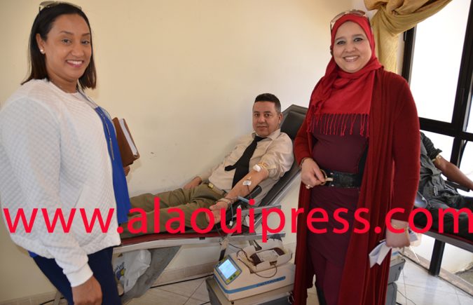 جمعية الوئام للأعمال الإجتماعية لموظفي وأعوان عمالة اقليم مولاي يعقوب وثقافة التبرع بالدم