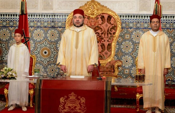 جـلالة المـلك محمد السادس حفظه الله ونصره يوجه خطاب العـرش إلى الأمة مساء يومه السبت