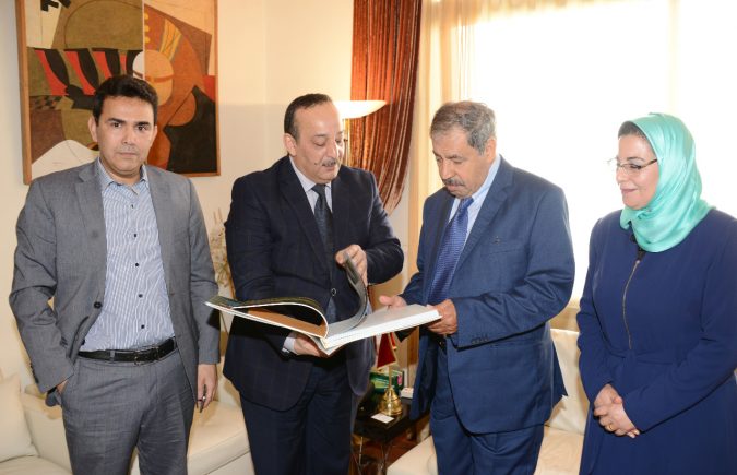 مدينة فاس ترحب بضيف المغرب الكبير فوق العادة الشيخ عبد العزيز سعود البابطين