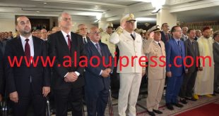 مراسيم حفل الإستماع إلى خطاب العرش بمقر ولاية جهة فاس مكناس