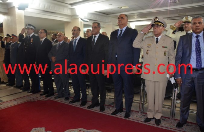 والي جهة فاس مكناس السعيد زنيبر يترأس مراسيم حفل الإستماع إلى الخطاب السامي بمناسبة الذكرى 65 لثورة الملك والشعب