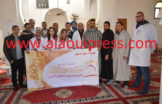 مؤسسة محمد السادس للنهوض بالأعمال الإجتماعية للقيمين الدينيين تولي رعاية خاصة لصحة خدام بيوت الله : النموذج من تغبالت إقليم زاكورة