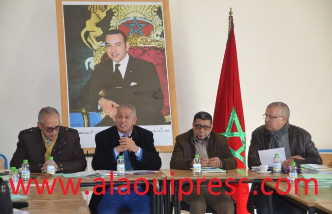 المصادقة بالإجماع على النقط المدرجة في جدول أعمال دورة فبراير العادية لمجلس جماعة أولاد الطيب عمالة فاس