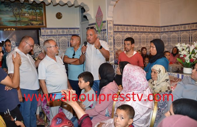 جواد شفيق يقود دينامية القرب الإتحادي والترافع البناء دفاعا عن ساكنة مقاطعات مدينة فاس : المحطة الأولى مقاطعة جنان الورد بفاس