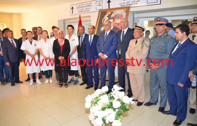 الوالي السعيد زنيبر وعامل الإقليم المَعَزَّة يشرفان على إنطلاقة الخدمات بمستشفى النهار إبن باجة تازة