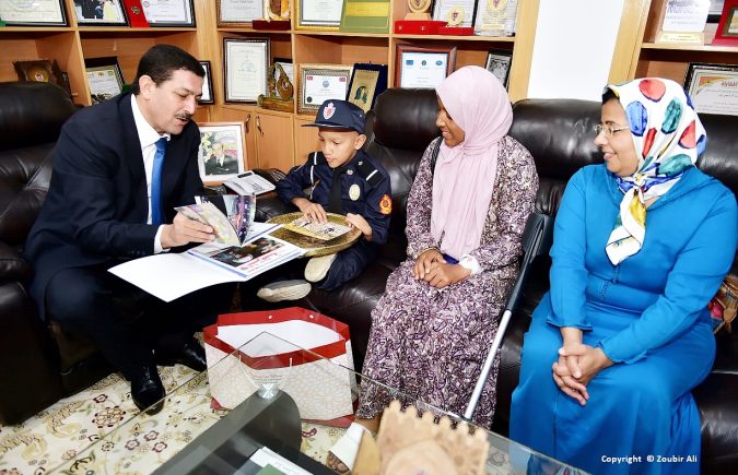 البعد الإنساني للمديرية العامة للأمن الوطني المستنبط من الرعاية المولوية الموصولة للأطفال في وضعية إعاقة