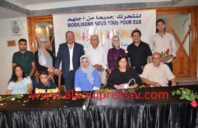 جمعية الحركية للجميع وجمعية الصباح للأطفال التوحديين في لقاء تواصلي تحسيسي إحتفالا بعيد العرش المجيد