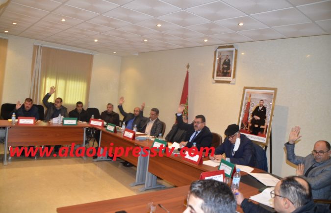 المصادقة بالإجماع على جل النقط المدرجة ضمن جدول أعمال الدورة العادية لمجلس جماعة عين البيضاء لشهر فبراير 2022
