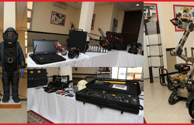 إعطاء إنطلاق عمل الفرقة الجهوية للمتفجرات بمدينة الرباط «Brigade Régionale des Artificiers»