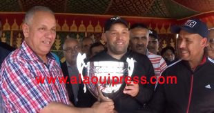 رشيد الفايق رئيس جماعة أولاد الطيب ينظم حفل إستقبال على شرف فريق الوفاء الرياضي الفاسي