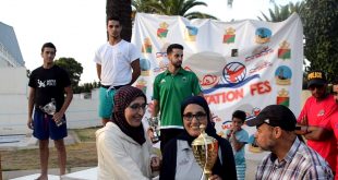 تتويج نادي السلام الرياضي الفاسي للسباحة بالنسخة الثانية لكأس ولي العهد الأمير المحبوب مولاي الحسن في رياضة كرة الماء