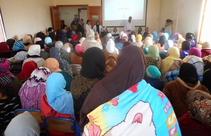 نجاح اليوم التحسيسي حول سرطان الثدي بإقليم ميدلت : نجاح للمقاربة التشاركية بين المجتمع المدني ومندوبية الصحة