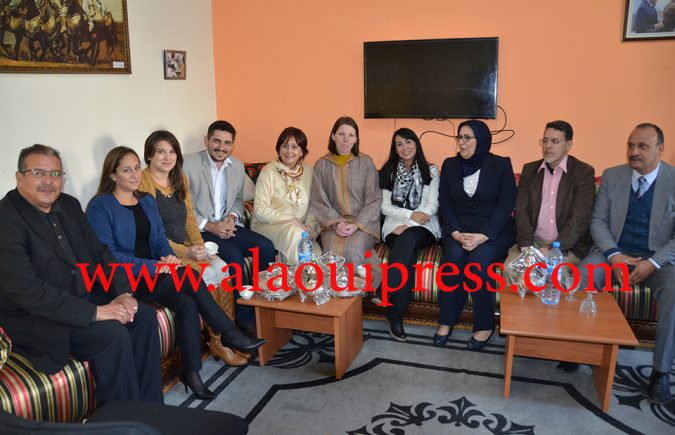 المنظمة الدولية للتنمية والتعاون D.C.P.M في زيارة ود ومجاملة لجمعية قافلة نور الصداقة