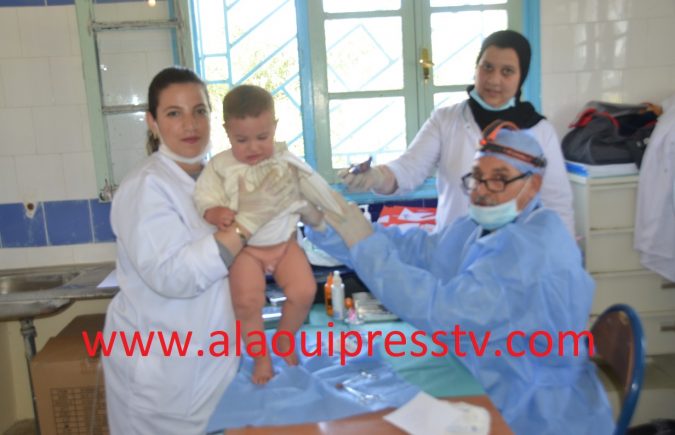 جماعة أوطابوعبان تصنع الحدث الطبي نهاية الأسبوع : عملية ختان جماعي للأطفال وقافلة طبية متعددة الإختصاصات لفائدة ساكنتها