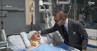 الملك محمد السادس حفظه الله في زيارة تفقدية لمصلحتي الإنعاش واستشفاء ضحايا الزلزال