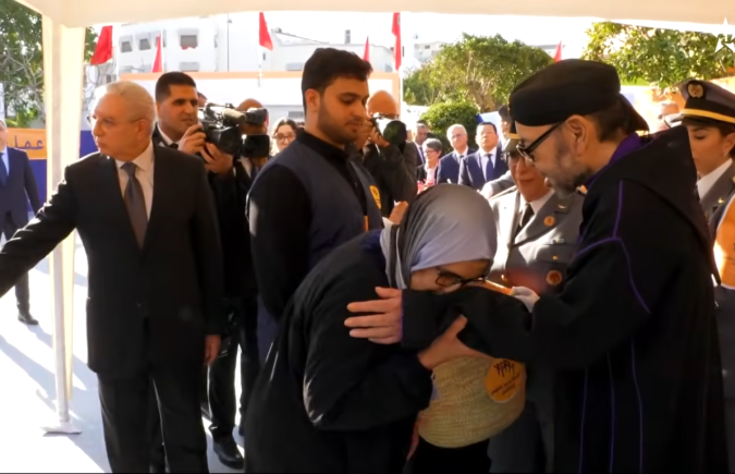 الملك الإنسان المحبوب، أمير المؤمنين محمد السادس حفظه الله يعطي انطلاقة المبادرة الوطنية التضامنية (رمضان 1447)